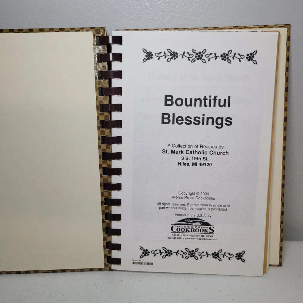 Morris Press Cookbooks bountiful blessings